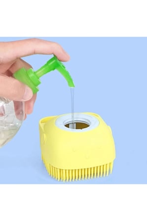 Yumuşak Silikon Esnek Jel Masajlı Banyo Duş Kese Lifi