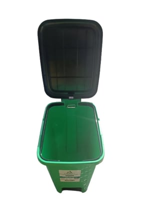 Slim Pedallı Çöp Kovası Renkli (30 Lt)