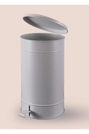 Çöp Kovası Açık Gri 24 Lt