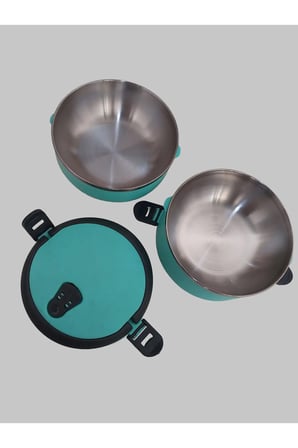 2 Katlı Sızdırmaz Yemek Termosu Sefer Tası 1.5 L