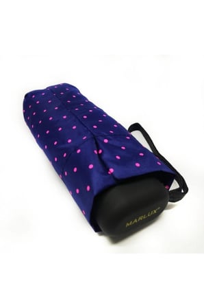 Unisex Mini Cep Şemsiye Lacivert 17 cm