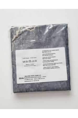 Volanlı % 100 Pamuk Saten 2'li Yastık Kılıfı 50x70 Cm