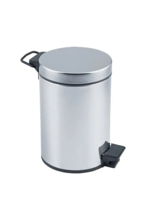PEDALLI 3LT KROM METAL ÇÖP KOVASI (4887) NemereHome
