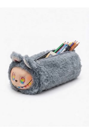 Renkli Peluş Kalem Kutusu, Şık ve Kullanışlı Çocuklar İçin Hediye