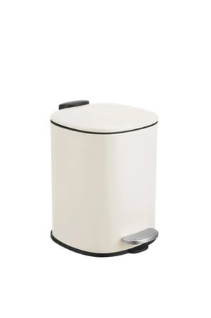 Pedallı Çöp Kovası Koyu Krem 5 Lt - THN62243