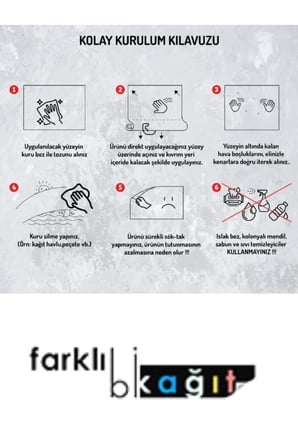 Projeksiyon Perdesi 100x150, Statik Kağıt Yapıştırıcı Gerektirmez