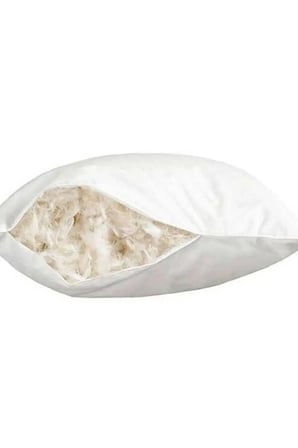 Beyaz Fermuarlı Iç Astar Yastık Kılıfı 50x70 Cm 10 Adet