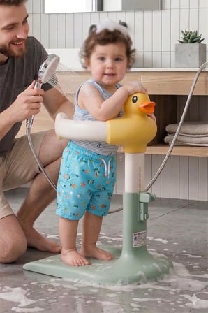 HoldMe Bebek Banyo Duş Standı Yeşil