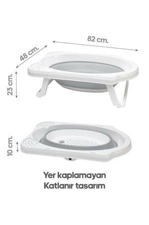 Katlanır Bebek Banyo Küveti Katlanabilir Küvet