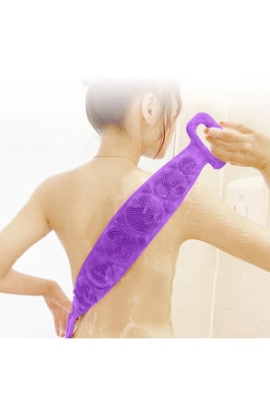Yumuşak Çift Taraflı Banyo Lifi, Masajlı, Uzun Ömürlü, Duş Kesesi