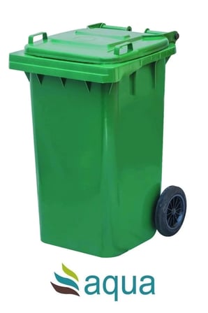 Cey Yeşil Çöp Konteyneri 120 Lt