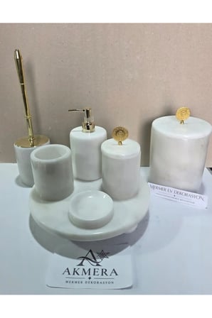 7 Parça Lüks Banyo Seti
