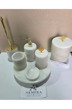 7 Parça Lüks Banyo Seti