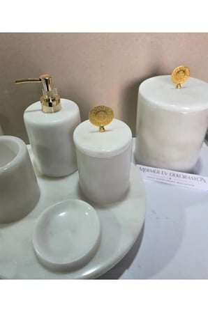 7 Parça Lüks Banyo Seti