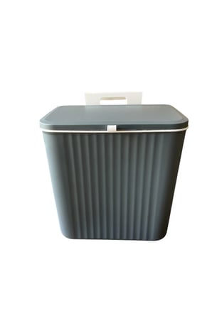Mutfak Tezgah Üstü ve Dolap Askılı Çöp Kovası, 15 lt