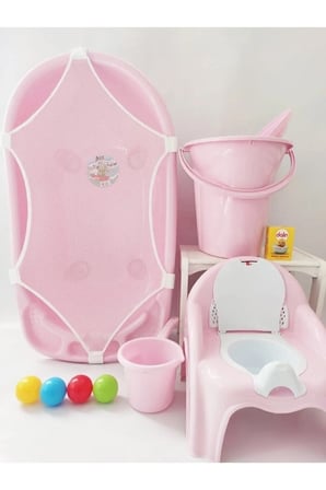 Bebek Banyo Küvet Seti - 5 Parça