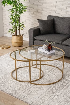 Belarus Orta Sehpa Gold 80cm