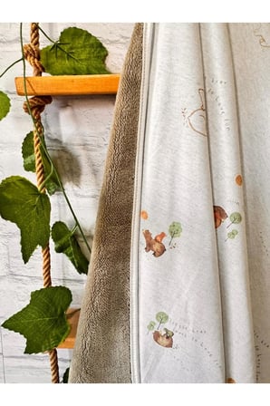 Peluş Welsoft Çift Taraflı yumuşak kız erkek Bebek Battaniyesi 75x90cm/PELU