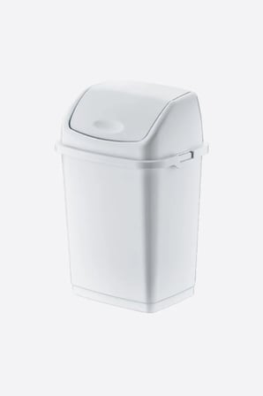 10 Litre Beyaz Fantasy Çöp Kutusu