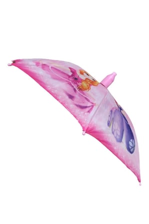 Kız Çocuk Pembe Pvc Kılıflı Şemsiyesi