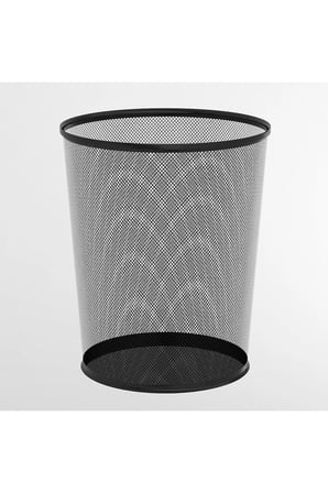 Eko Serisi Perfore Ofis Tipi Çöp Kovası 10 Litre