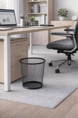 Eko Serisi Perfore Ofis Tipi Çöp Kovası 10 Litre