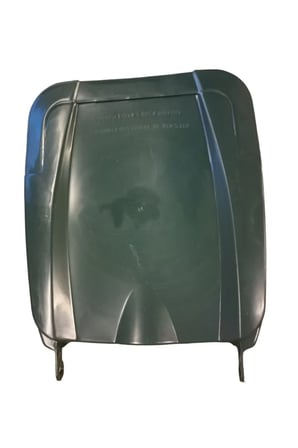 120 lt çöp konteyner kapağı Yeşil