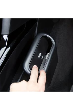 Mini Araba Çöp Kutusu Kutusu, Ön Arka Koltuk Aksesuarları için Araba Çöp Çö
