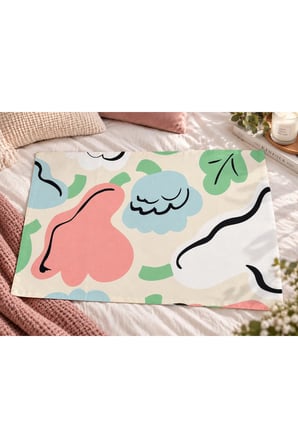 %100 Pamuk Saten 2’li Yastık Kılıfı 50x70 cm