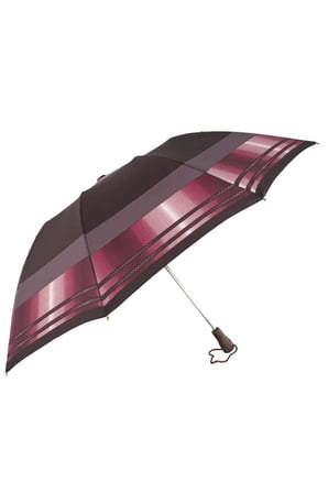 April Lüx Şemsiye Bordo Desen 32-L