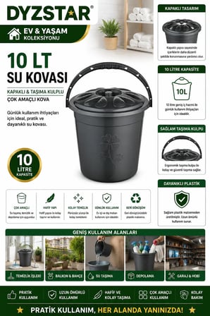 10 Lt Su Kovası DYZSTAR-ASD099