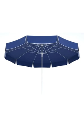 2 Metre Mavi Polyester Şemsiye