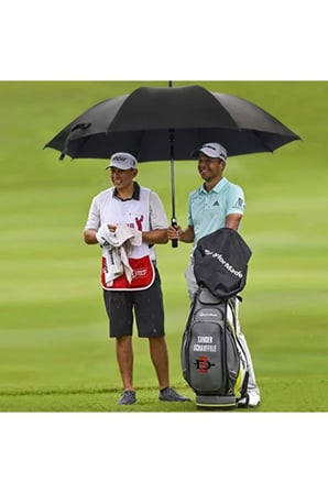Karbon Fiber Golf Şemsiyesi Yağmur ve Güneş İçin