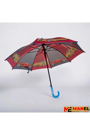 Çocuk Şemsiyesi 8 Telli Kendinden Kılıflı Farklı Figürler