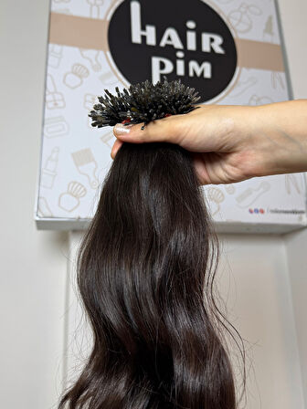 HairPim Professional (90 Gr) Kahverengi 250 Adet 35 Cm FIRSAT06