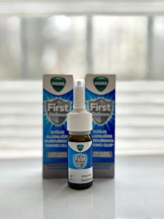 Vicks First Defence Burun Spreyi 15 ml 2'Lİ SET