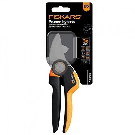 Fiskars 1057173 Bypass M-P921 Budama Makası