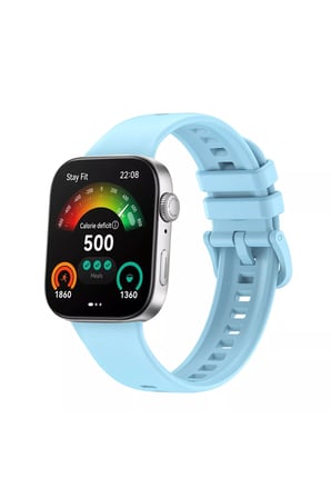 Huawei Watch Fit 3 / Fit 4 / Fit 4 Pro / Fit 5 / Fit 5 Pro Uyumlu Silikon Tokalı Kordon Kayış