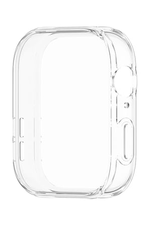 Huawei Watch Fit 3 Uyumlu Şeffaf Silikon Kasa ve Ekran Koruyucu