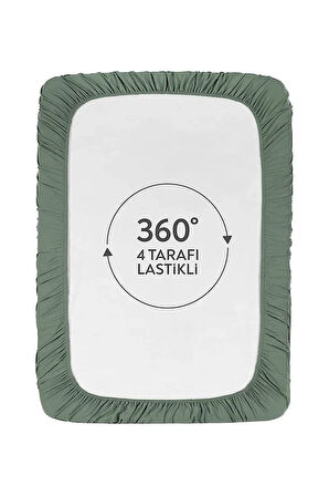 %100 PAMUKLU TEK VEYA ÇİFT KİŞİLİK LASTİKLİ ÇARŞAF (FİTTED JERSEY/PENYE ÇARŞAF)