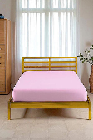%100 PAMUKLU TEK VEYA ÇİFT KİŞİLİK LASTİKLİ ÇARŞAF (FİTTED JERSEY/PENYE ÇARŞAF)