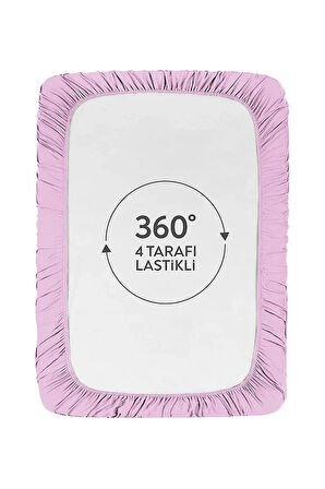%100 PAMUKLU TEK VEYA ÇİFT KİŞİLİK LASTİKLİ ÇARŞAF (FİTTED JERSEY/PENYE ÇARŞAF)
