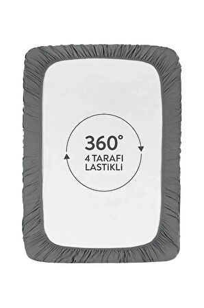 %100 PAMUKLU TEK VEYA ÇİFT KİŞİLİK LASTİKLİ ÇARŞAF (FİTTED JERSEY/PENYE ÇARŞAF)