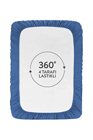 %100 PAMUKLU TEK VEYA ÇİFT KİŞİLİK LASTİKLİ ÇARŞAF (FİTTED JERSEY/PENYE ÇARŞAF)