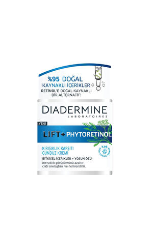 Diadermine Lift + Phytoretinol Yaşlanma Karşıtı Nemlendirici Sıkılaştırıcı Gündüz Kremi 50 Ml