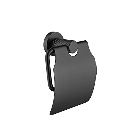 FONTANA KAPAKLI TUVALET KAGITLIGI FJ-20503 (MAT SİYAH)