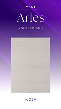 Royal Halı Arles FJ03A Krem Bej Akrilik Yumuşak Dokulu Modern Çizgili Halı