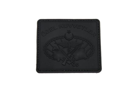 Premium Erkek Hediye Kaban Arması Kombin Parçası Single Sword Özel Kuvvetler Plastik Patch - Peç