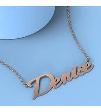 ŞIK İSİM KOLYE GÜMÜŞ KİŞİYE ÖZEL