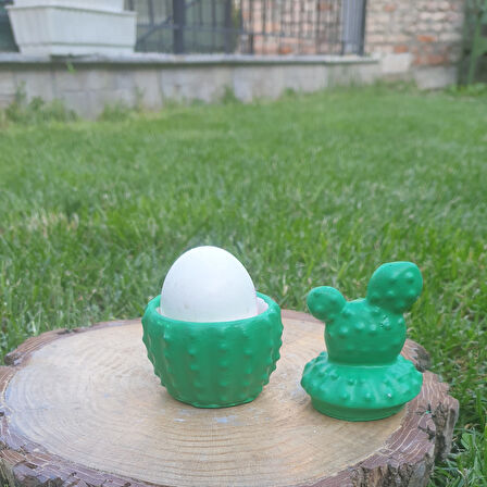 Kaktüs Şeklinde  Mum/saksı/kutu